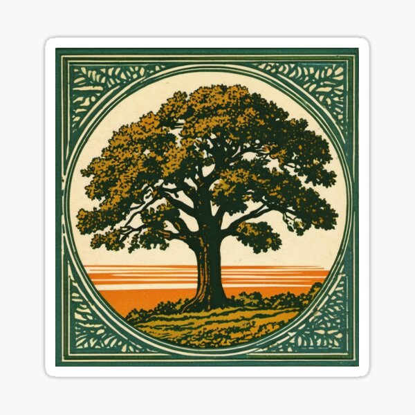 Item preview, Oak Tree on Hill designed and sold by aaron paulsen.