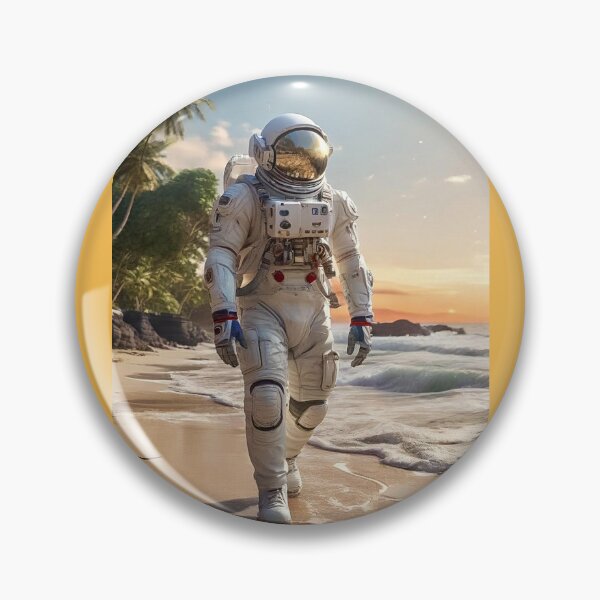 Item preview, Astronaut at the Beach designed and sold by Brabofox.