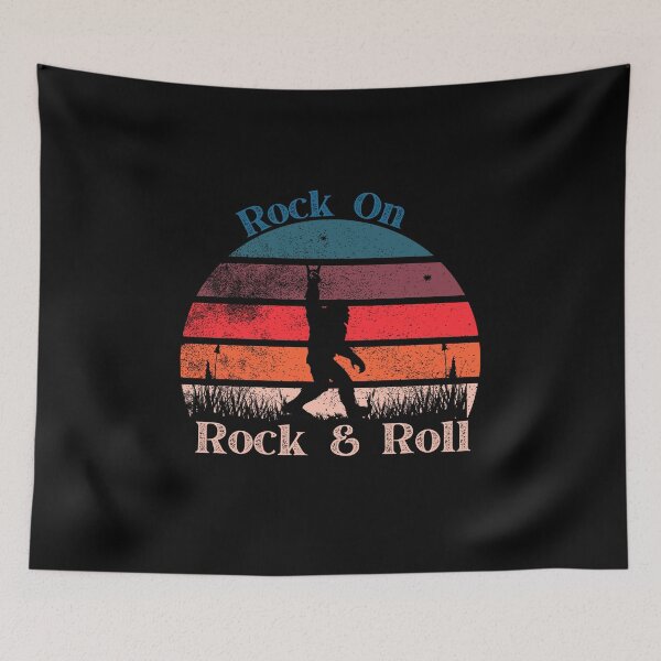 Item preview, Rock On Bigfoot Sasquatch funny Loves Rock And Roll Sunglasses designed and sold by CaPhuna.