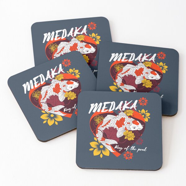 Item preview, Medaka King of the Pond Japanese Rice Fish designed and sold by NerdyCotton.