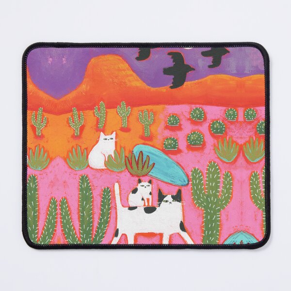 Item preview, Southwest Desert Cats designed and sold by KilkennyCat Art.