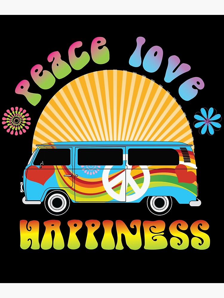 Peace Love Happiness | Poster