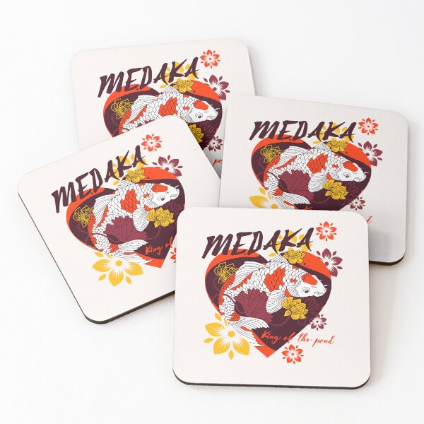 Item preview, Medaka King of the Pond Japanese Rice Fish designed and sold by NerdyCotton.