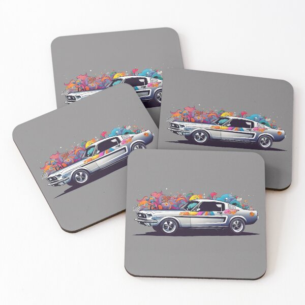 Item preview, Mustang side view nostalgic designed and sold by Didier Junk.
