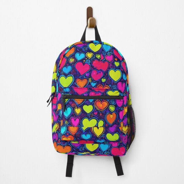 Item preview, Neon Love: Abstract Hearts Doodle designed and sold by OURBYPRODUCTS.