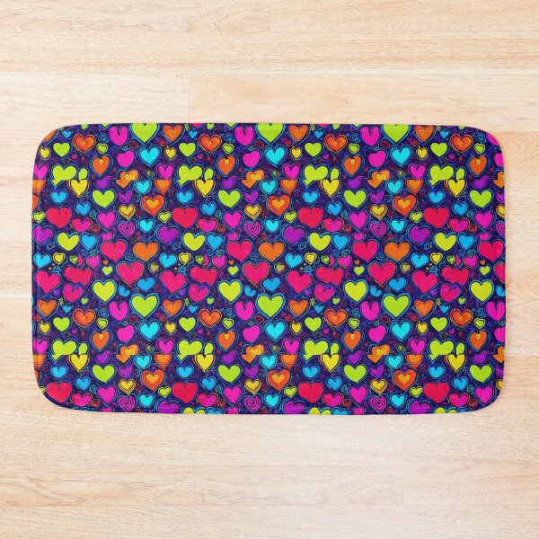 Item preview, Neon Love: Abstract Hearts Doodle designed and sold by OURBYPRODUCTS.