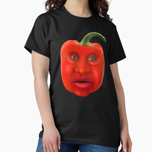 Item preview, Peppa Mane / Red Pepper With Face meme designed and sold by Borg219467.