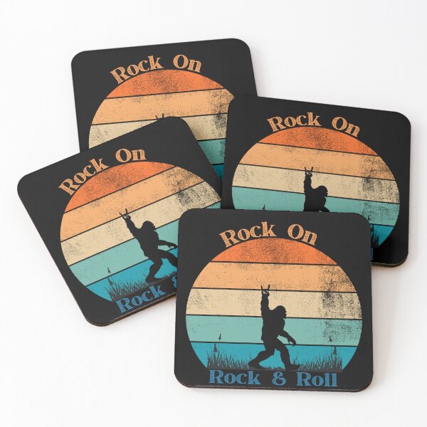 Item preview, Rock On Bigfoot Sasquatch funny Loves Rock And Roll Sunglasses designed and sold by CaPhuna.