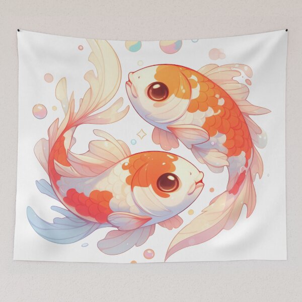 Item preview, Cute Koi Fish Art4 designed and sold by GsnDream.