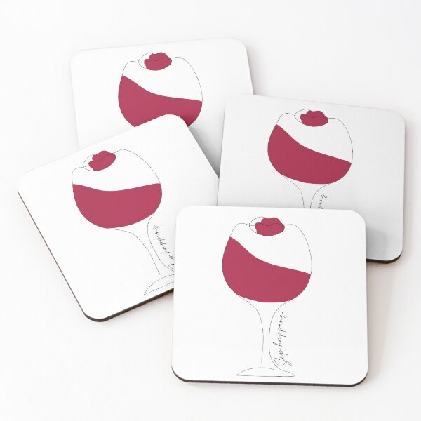 Item preview, Glass of wine, line art designed and sold by itsinnav.