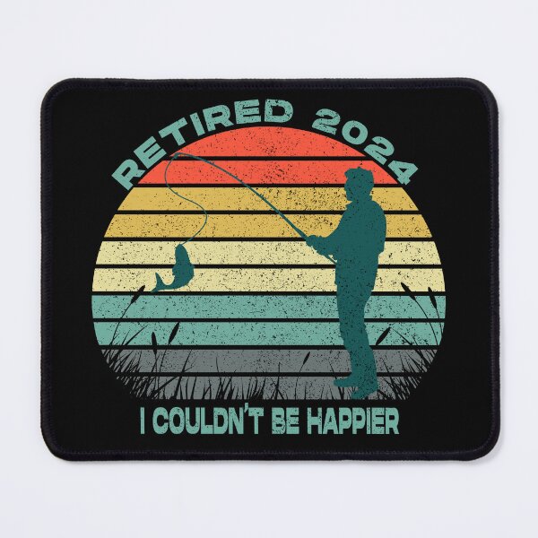 Item preview, RETIRED 2024. I COULDN'T BE HAPPIER. FUNNY RETIRED GIFT IDEA, Retirement Gifts 2024, Retired Est 2024 designed and sold by Kipcio.