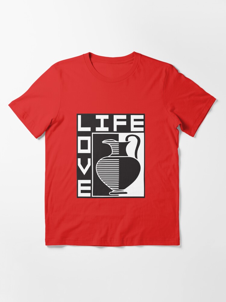 Alternate view of LIFE, LOVE, POTTERY Essential T-Shirt