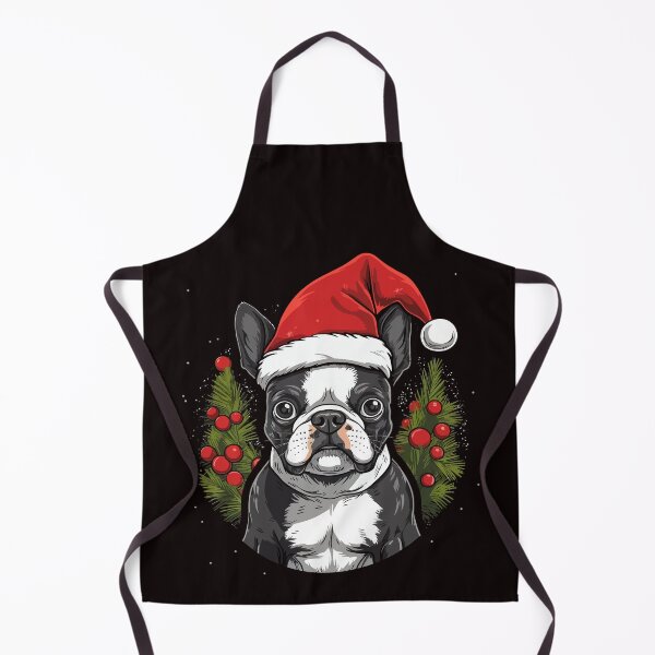 Item preview, Christmas Boston Terrier designed and sold by creativellashop.
