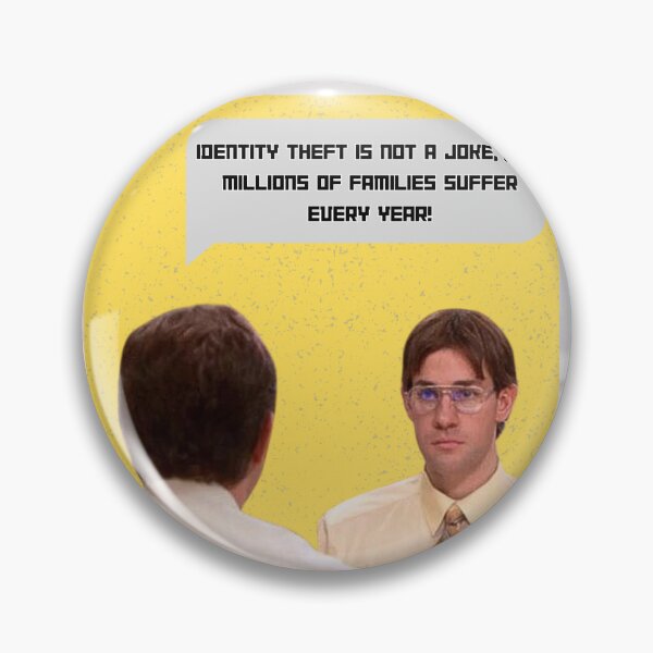 Item preview, "Identity Theft is Not A Joke, Jim." designed and sold by Jaques-World.