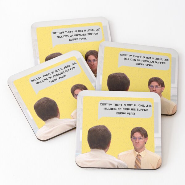 Item preview, "Identity Theft is Not A Joke, Jim." designed and sold by Jaques-World.