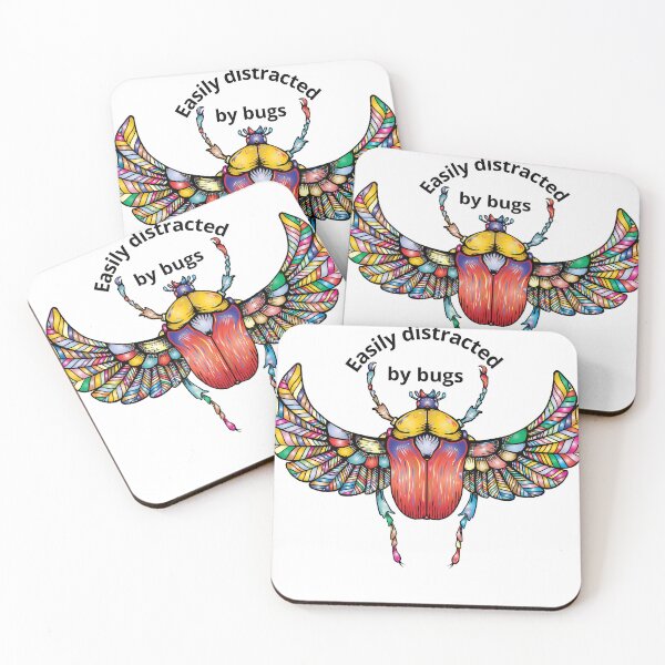 Item preview, Easily distracted by bugs designed and sold by SweetRossel.