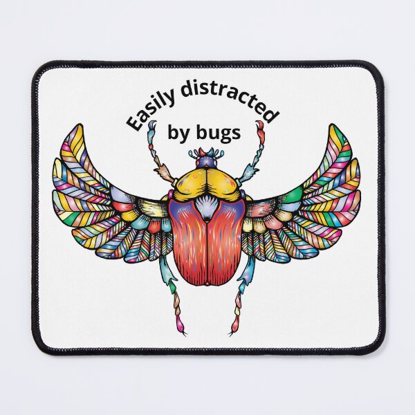 Item preview, Easily distracted by bugs designed and sold by SweetRossel.