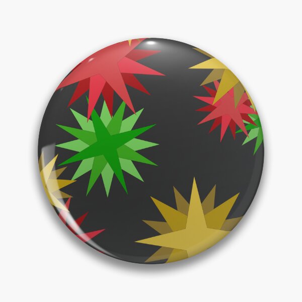Item preview, Festive starbursts designed and sold by LimeAnaconda.