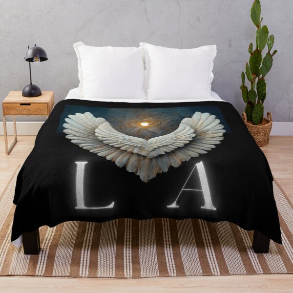Item preview, LA Los Angeles angels wings and tunel of light elegant style funny gifts designed and sold by thankful-loco.