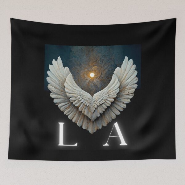 Item preview, LA Los Angeles angels wings and tunel of light elegant style funny gifts designed and sold by thankful-loco.