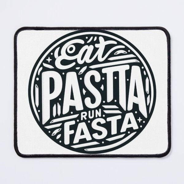 Item preview, Eat Pasta Run Fasta designed and sold by Gulyabani.
