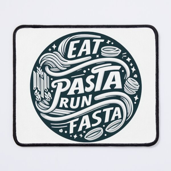 Item preview, Eat Pasta Run Fasta designed and sold by Gulyabani.