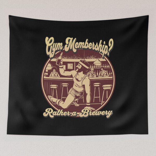 Item preview, Gym Membership? Rather a Brewery designed and sold by Retro-Rebellion.