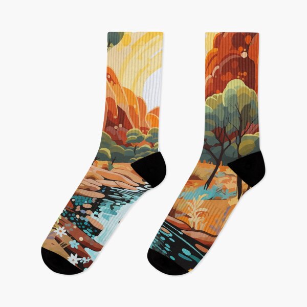 Item preview, Alice Springs Australia Travel Art Vintage designed and sold by KrisSidDesigns.