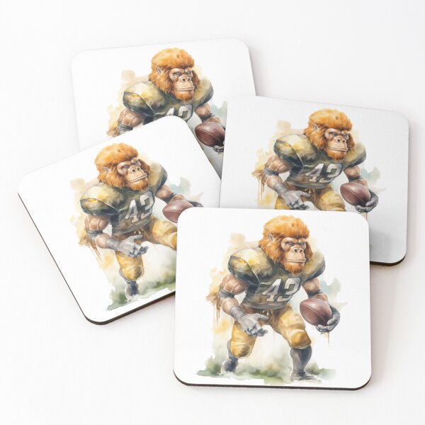 Item preview, Big Ape as an American Football Player designed and sold by Sp3ctrumOfColor.