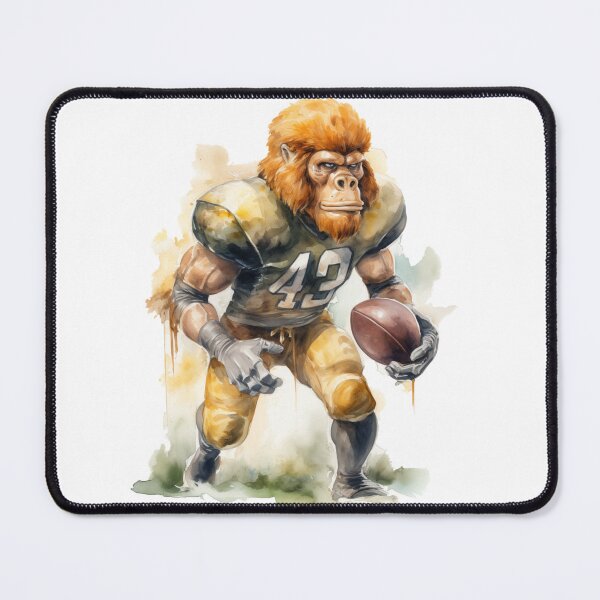 Item preview, Big Ape as an American Football Player designed and sold by Sp3ctrumOfColor.