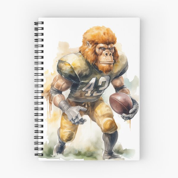 Item preview, Big Ape as an American Football Player designed and sold by Sp3ctrumOfColor.