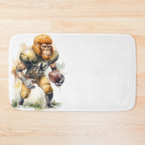 Item preview, Big Ape as an American Football Player designed and sold by Sp3ctrumOfColor.