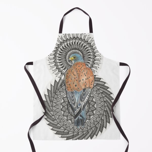 Item preview, Male Eurasian Common Kestrel with Mandala designed and sold by Black-Vulture.