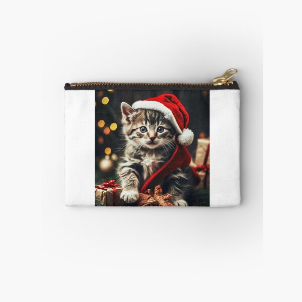 Item preview, Little kitten Santa Claus III designed and sold by Visual Arts Sławomir Grzanek.