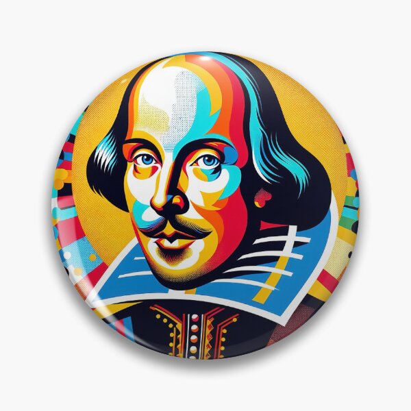 Item preview, William Shakespeare Pop Art designed and sold by Katie Cole.