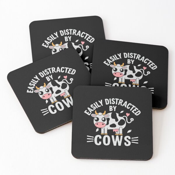 Item preview, Easily Distracted by Cows designed and sold by NNisu.