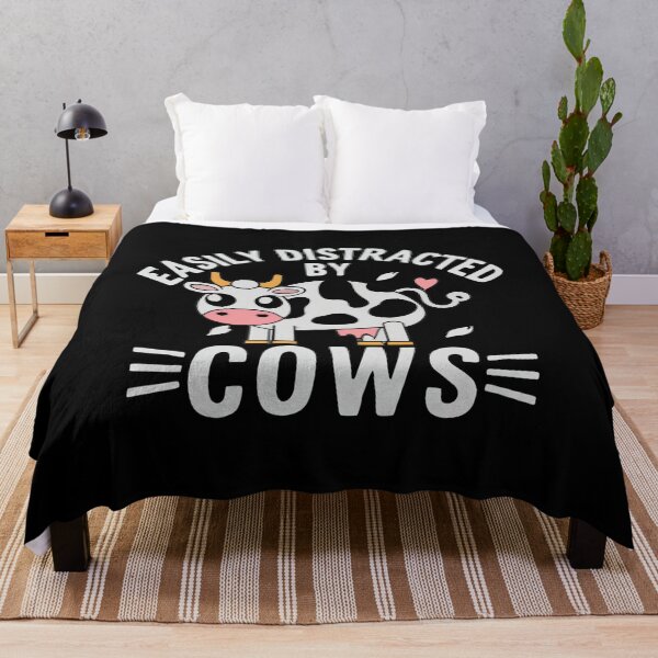 Item preview, Easily Distracted by Cows designed and sold by NNisu.