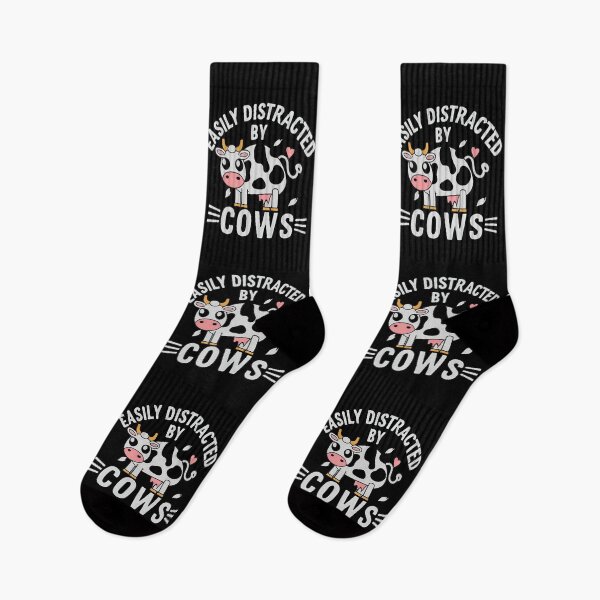 Item preview, Easily Distracted by Cows designed and sold by NNisu.