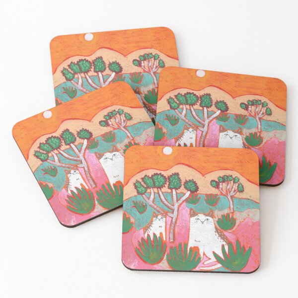 Item preview, High Desert Kitties designed and sold by KilkennyCat Art.