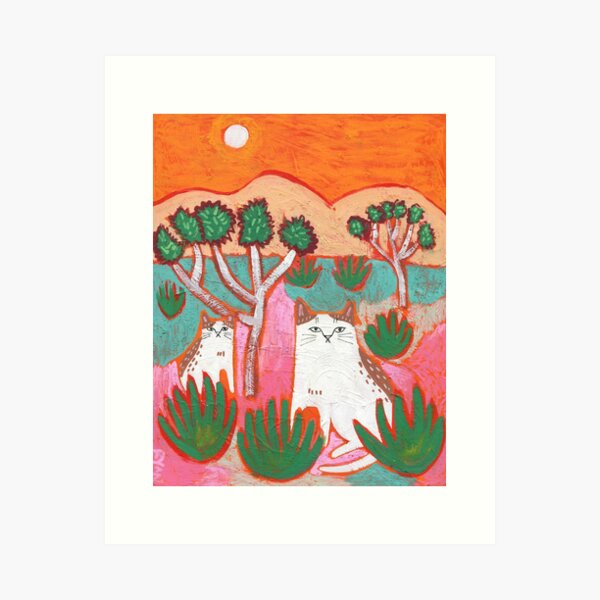 Item preview, High Desert Kitties designed and sold by KilkennyCat Art.