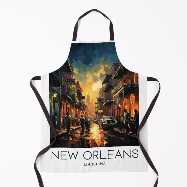 Item preview, A Pop Art Travel Print of New Orleans - Louisiana - US designed and sold by StudioRedKoala.