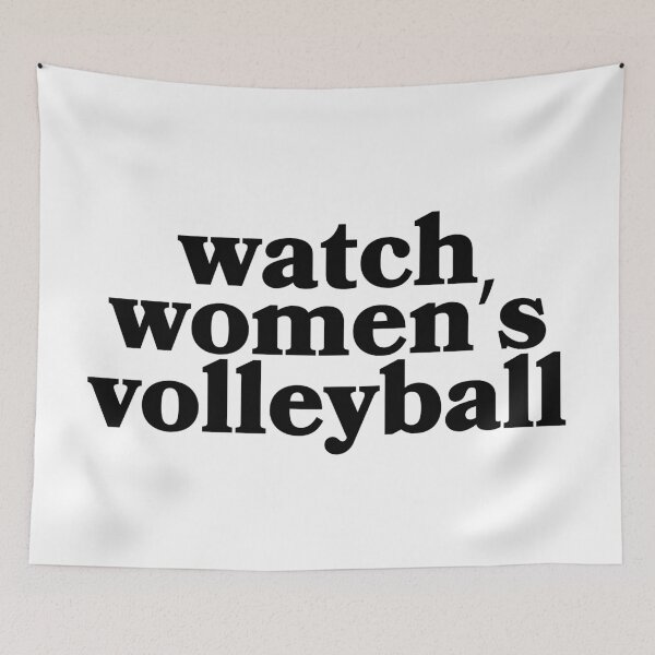 Item preview, Watch Women's Volleyball designed and sold by Kat Acosta.