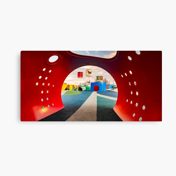 Item preview, Playful Panorama At Railyard Park - Rogers Arkansas designed and sold by Gregory Ballos.