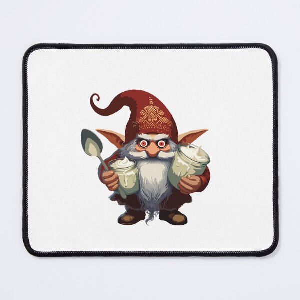 Item preview, The Yule Lads: Skyr-Gobbler (Skyrgámur) without text designed and sold by BaldMonkDesigns.