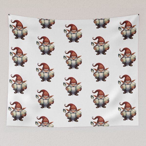 Item preview, The Yule Lads: Skyr-Gobbler (Skyrgámur) without text designed and sold by BaldMonkDesigns.