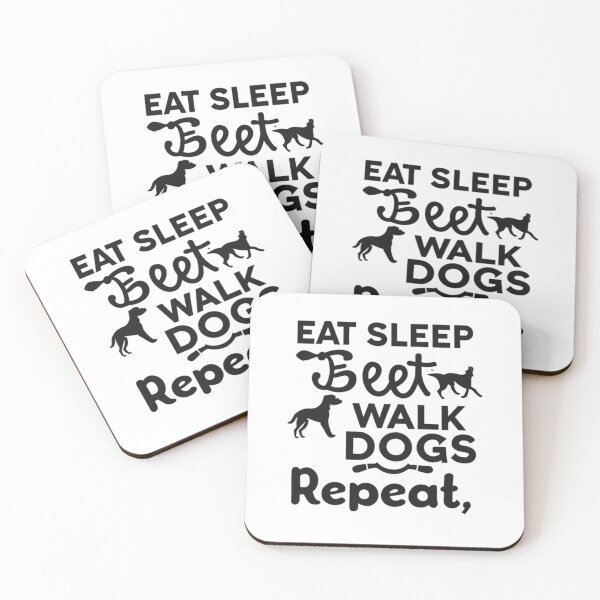 Item preview, Eat Sleep Walk Dogs Repeat designed and sold by Moad Fahim.
