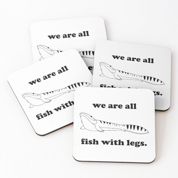 Item preview, We are all fish with legs designed and sold by ScienceCorner.