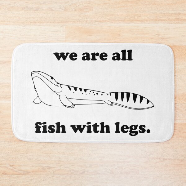 Item preview, We are all fish with legs designed and sold by ScienceCorner.
