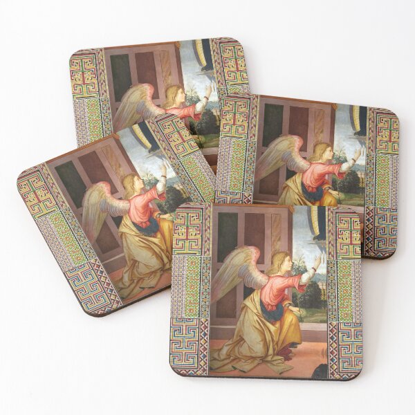 Item preview, ARCHANGEL GABRIEL by FILIPPINO LIPPI AND POMPEII MOSAICS PATCHWORK designed and sold by BulganLumini.