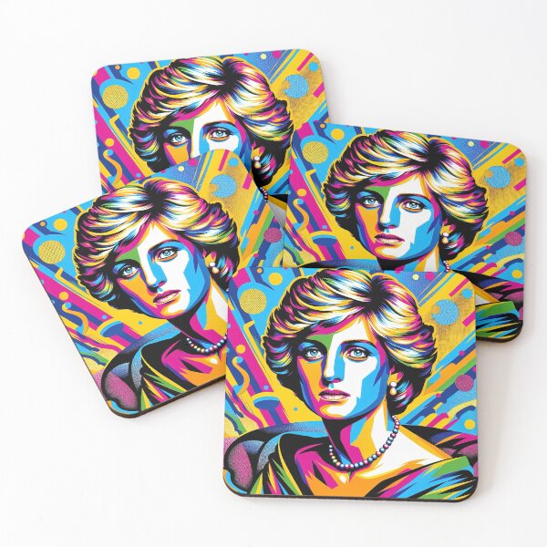 Item preview, Princess Diana Pop art  designed and sold by Katie Cole.
